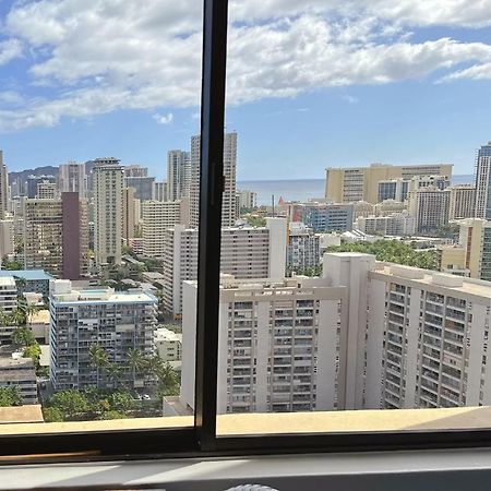 Waikiki Condo High Floor Views Beaches Convention Center Гонолулу Екстер'єр фото