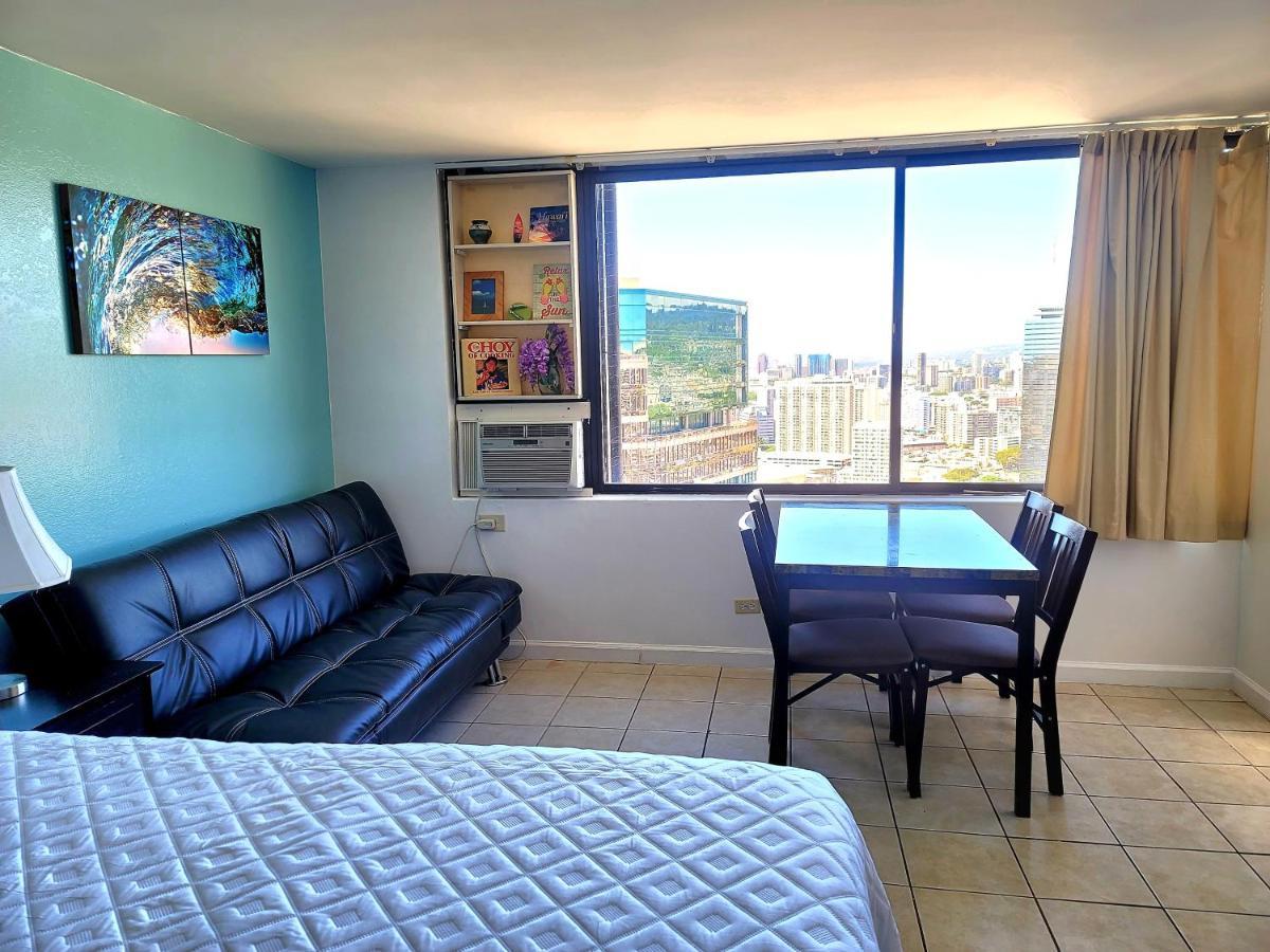 Waikiki Condo High Floor Views Beaches Convention Center Гонолулу Екстер'єр фото