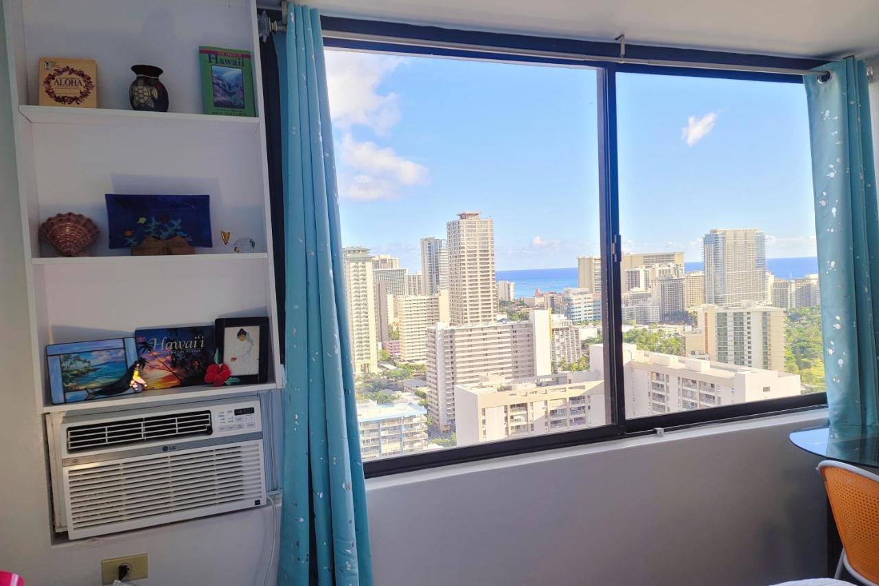 Waikiki Condo High Floor Views Beaches Convention Center Гонолулу Екстер'єр фото